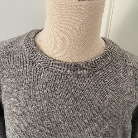 Calvin Klein M poncho cape cloak grey jumper knit - Picture 8 of 13